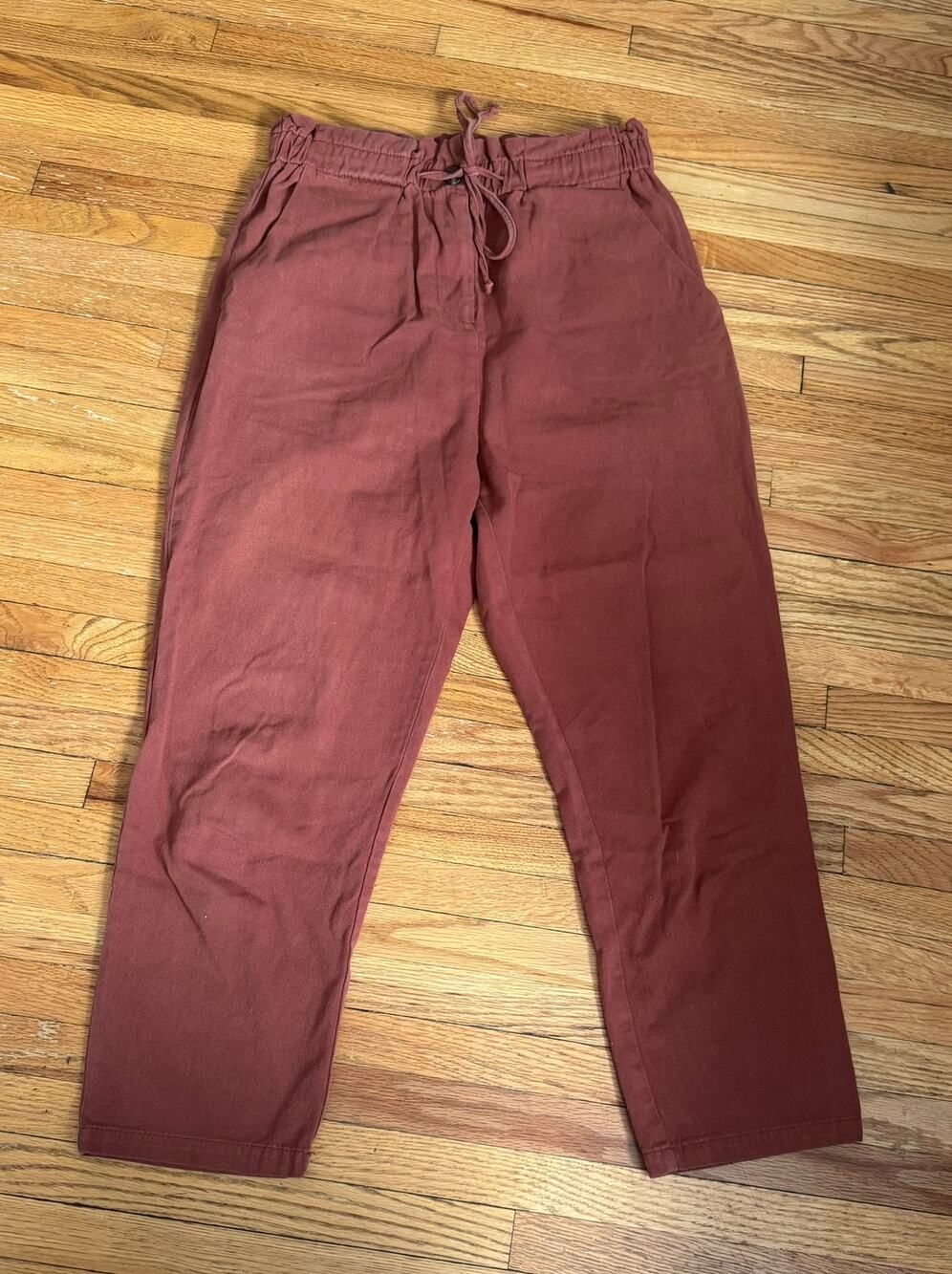 Roolee High Waisted Paperbag Pants